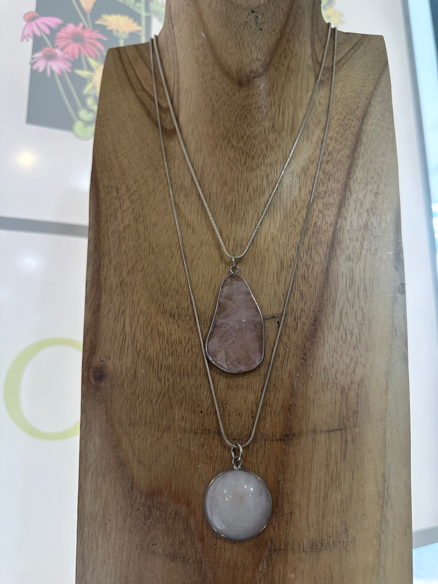 Crystal Necklace ✨ Clear Quartz