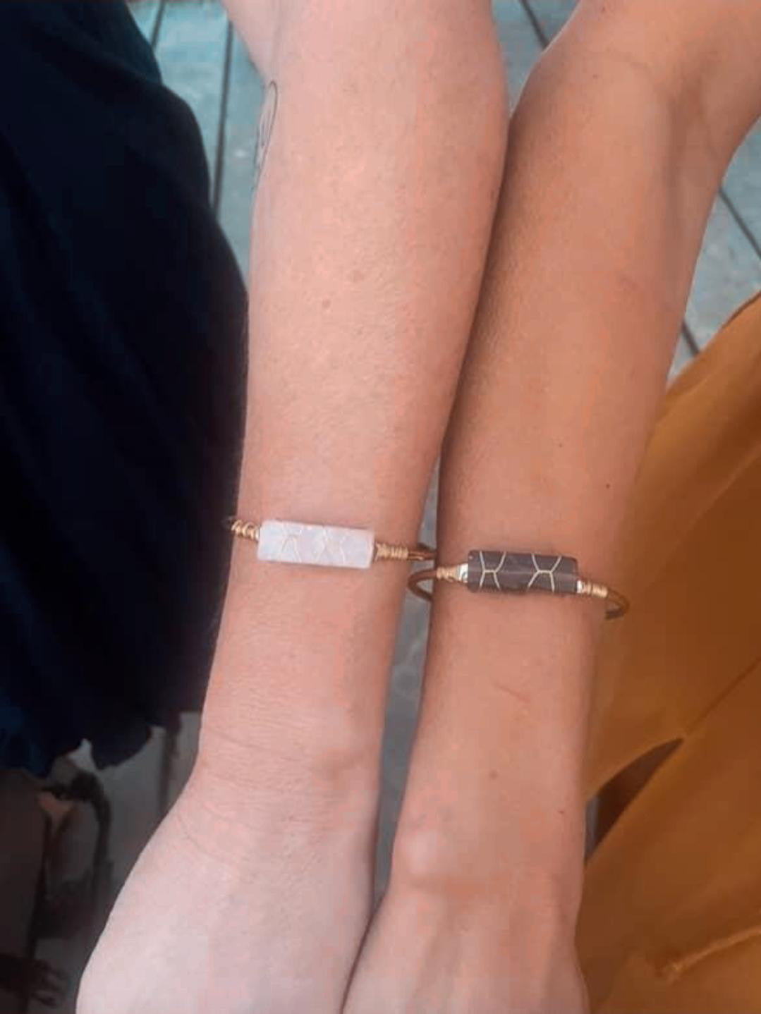 Crystal Cuff ✨ Rose Quartz