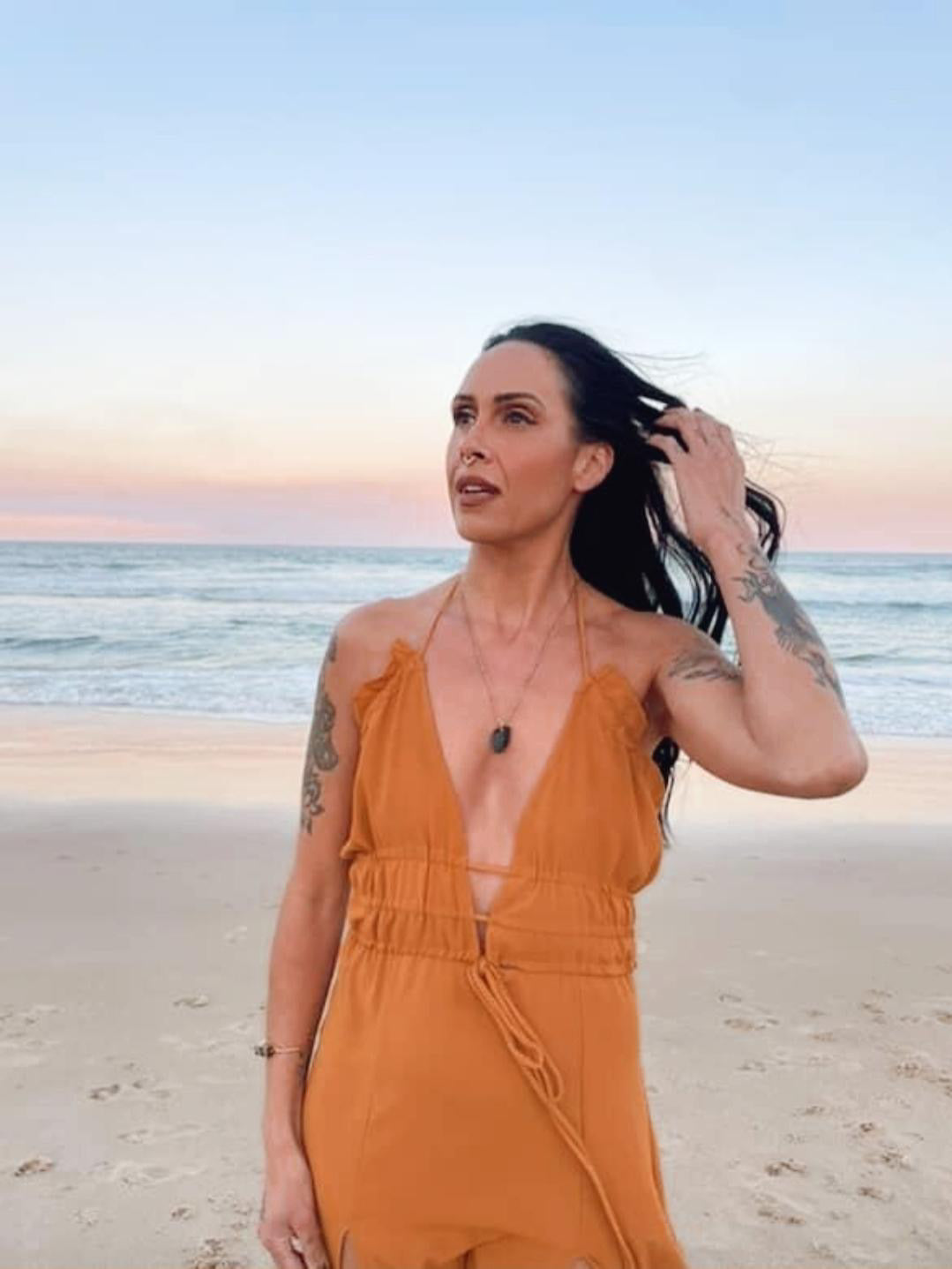 Crystal Necklace ✨ Black Tourmaline 🇧🇷