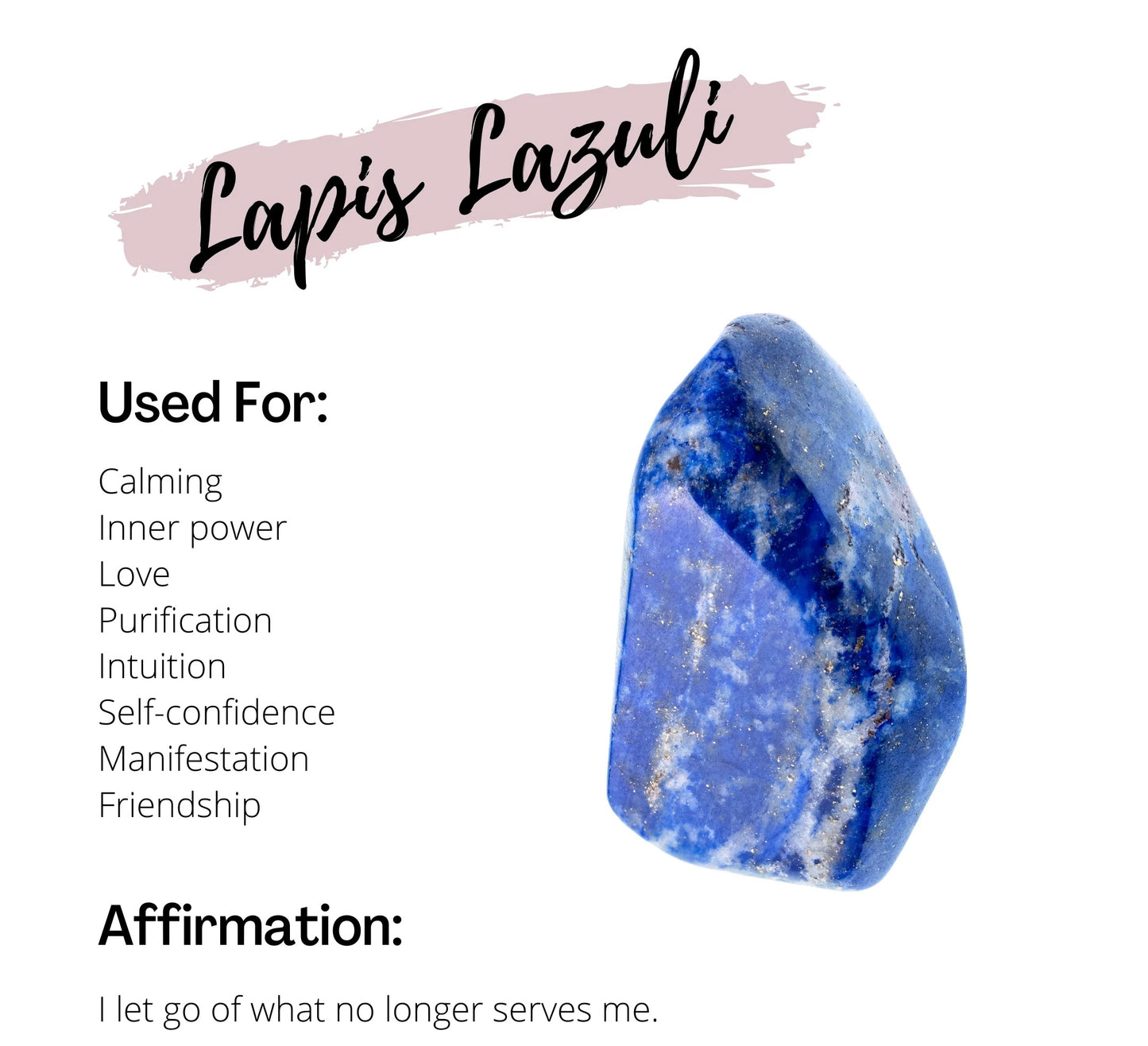 Crystal Earrings ✨ Lapis Lazuli