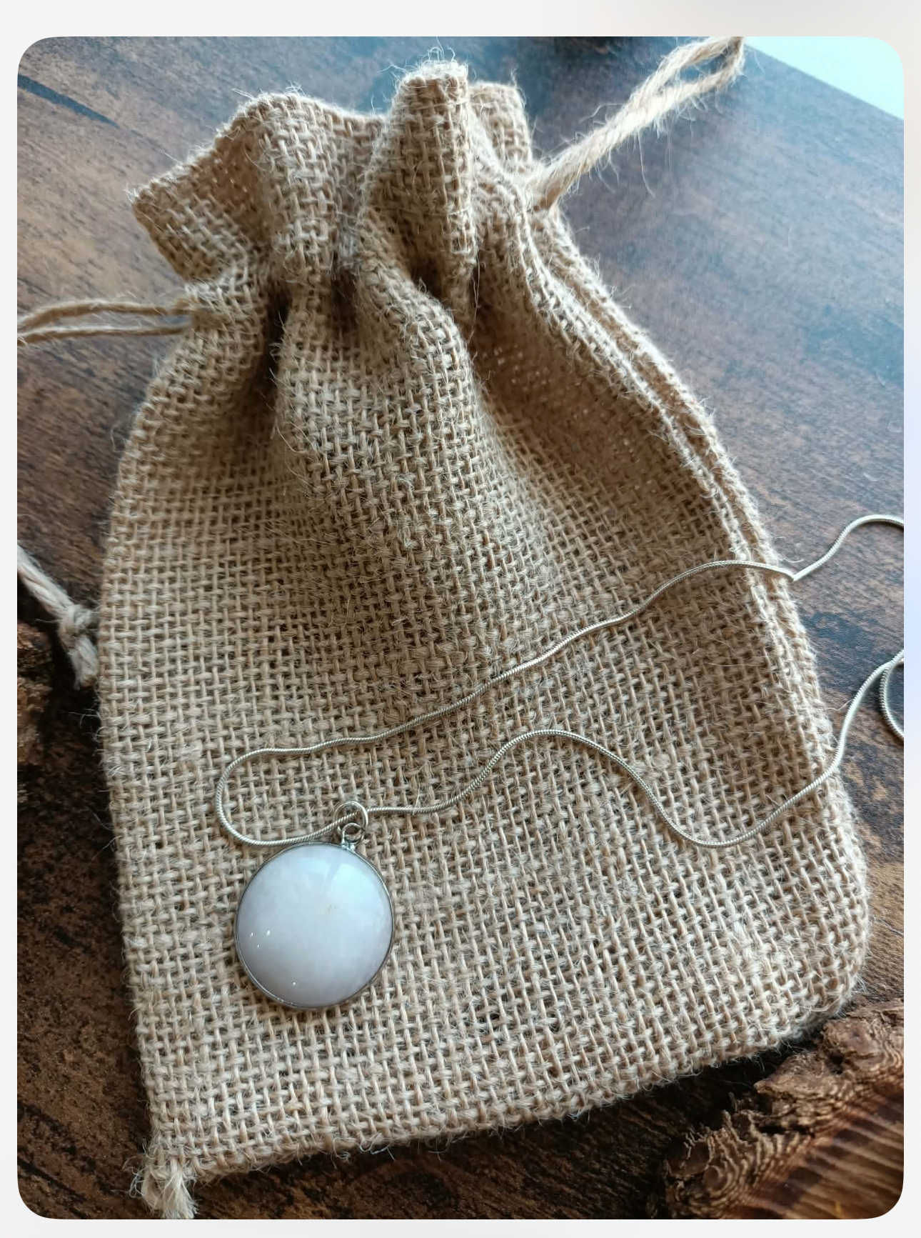 Crystal Necklace ✨ Clear Quartz