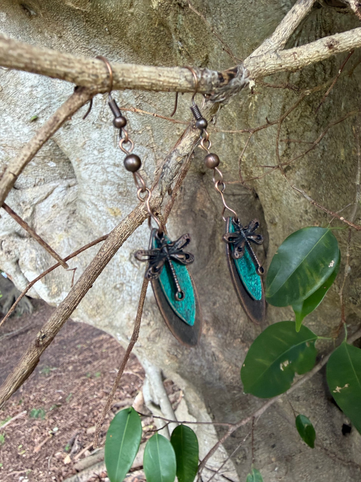 Goddess Earrings ✨ Dragonfly 🪽