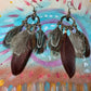 Bohemian Feather Earrings 🪶 Autumn