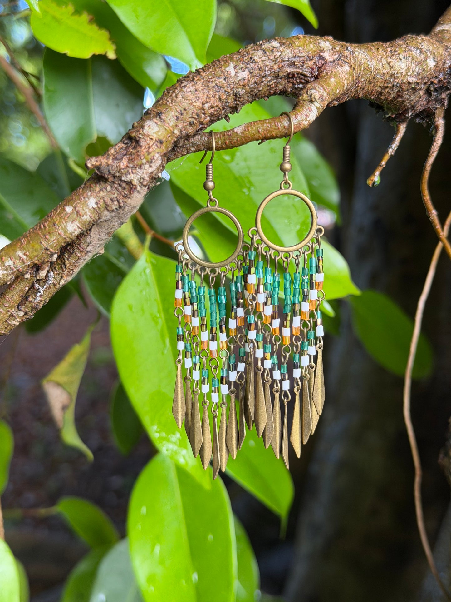 Goddess Earrings ✨ Boho Beads