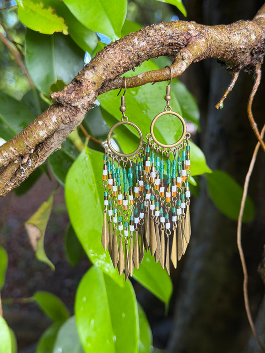 Goddess Earrings ✨ Boho Beads