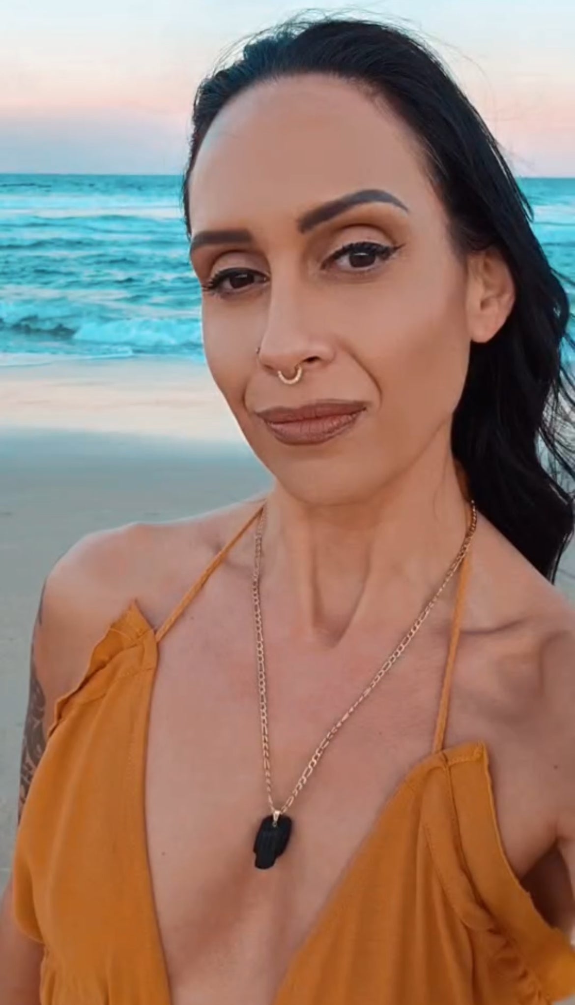 Crystal Necklace ✨ Black Tourmaline 🇧🇷