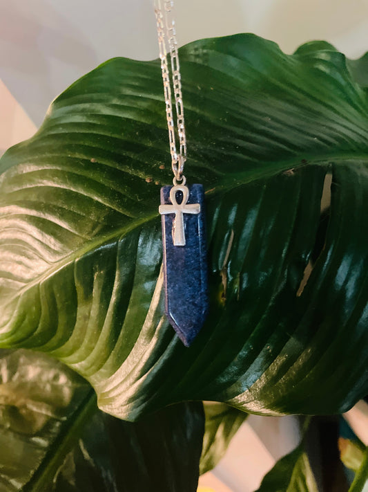 Crystal Necklace ✨ Lapis Lazuli