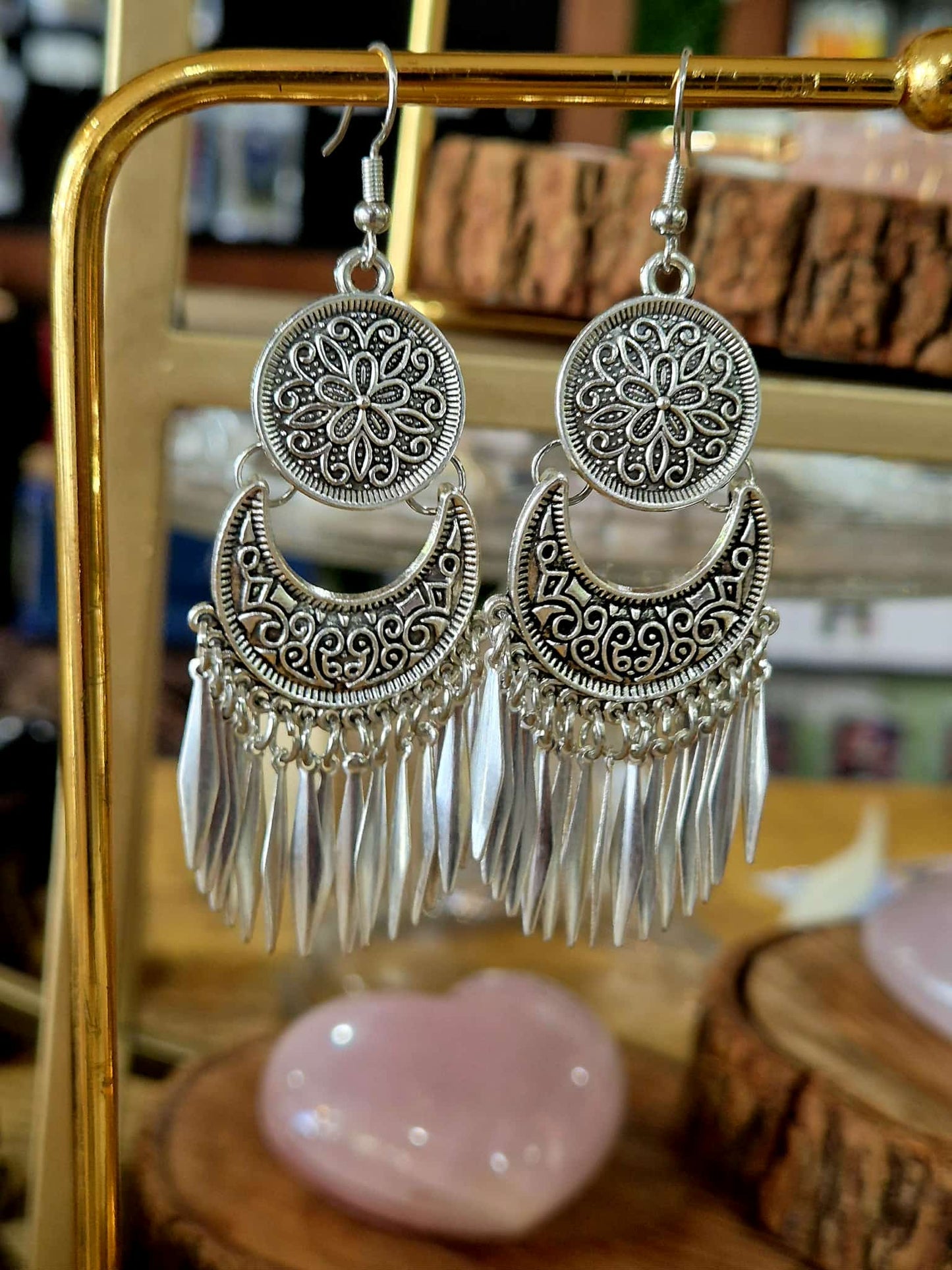 Bohemian Earrings ✨ Antique Silver
